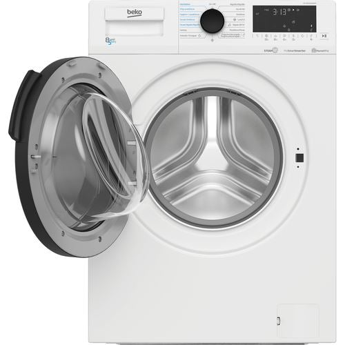 Máquina de Lavar e Secar Roupa Beko HTV 8716 DSW BTR | 8 5 Kg | 1400 RPM | D | Branco For Sale