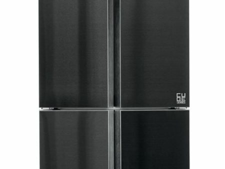 Frigorífico Americano Haier HTF-610DSN7 | 190x90,8x75 cm | 428 L | F | Preto Sale