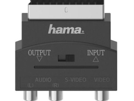 Adaptador Hama RCA   SCART (205268) Online now