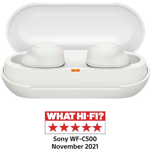 Auriculares True Wireless Bluetooth Sony WF-C500 - Branco Online Hot Sale