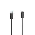 Cabo de Dados Hama USB USB A   Micro-USB 1.5 m Preto (200627) on Sale