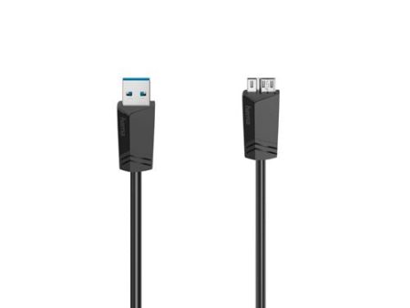 Cabo de Dados Hama USB USB A   Micro-USB 1.5 m Preto (200627) on Sale