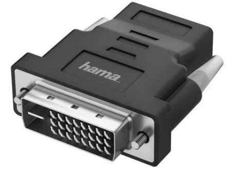 Cabo Adaptador Hama DVI-D HDMI Ultra-HD 4K (200338) Hot on Sale