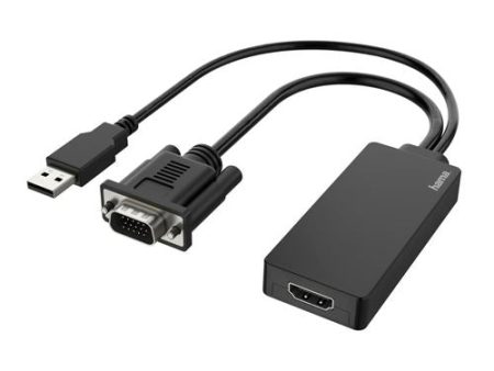 Adaptador Hama HDMI VGA + USB (200342) For Cheap