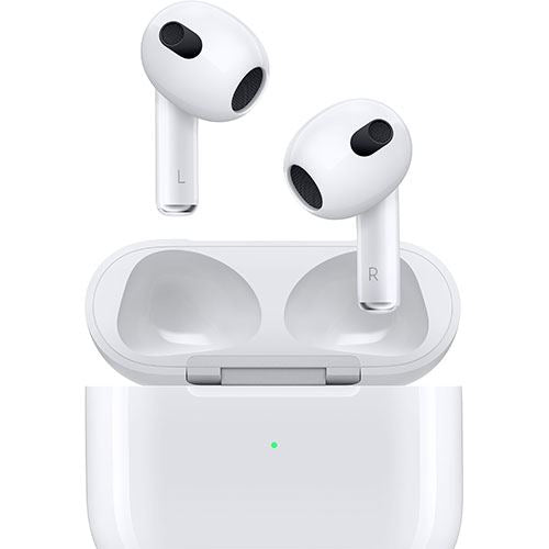 Auriculares True Wireless Bluetooth Apple AirPods (3.ª geração) - Caixa de carregamento MagSafe com Carregamento Qi - 2021 - Branco Online now