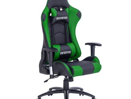 Cadeira Gaming Infiniton Gseat-05 Preto   Verde For Discount