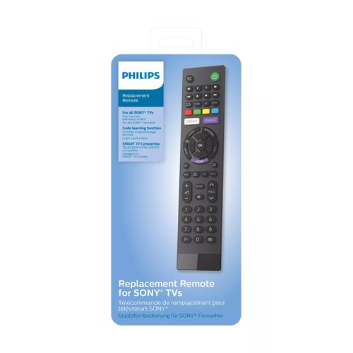 Comando Remoto Philips SRP4020 para Televisões Sony - Preto Fashion