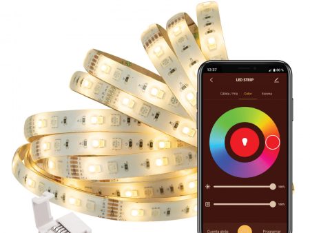 Tira LED Muvit iO RGB+CCT 5 metros Wi-Fi Multicolor Supply