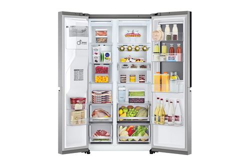 Frigorífico Americano LG GSXV91MBAE | 179x91,3x73,5 cm | 416 L | E | Inox on Sale