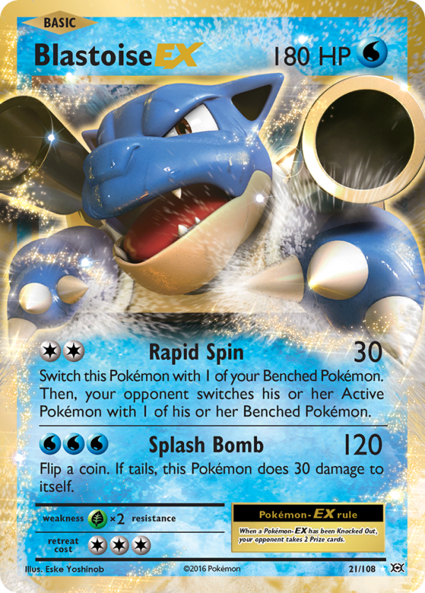 Blastoise EX (21 108) [XY: Evolutions] Online