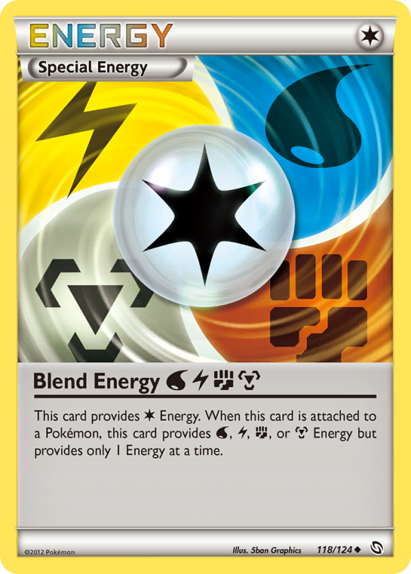 Blend Energy WaterLightningFightingMetal (118 124) [Black & White: Dragons Exalted] Hot on Sale