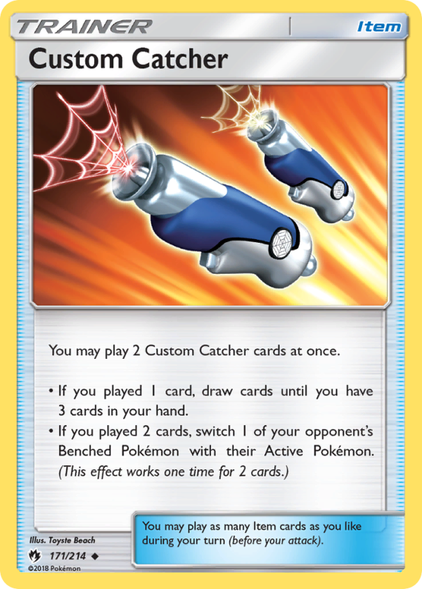 Custom Catcher (171 214) [Sun & Moon: Lost Thunder] Sale