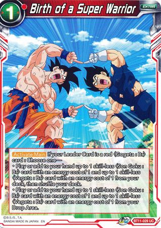 Birth of a Super Warrior [BT11-029] Discount