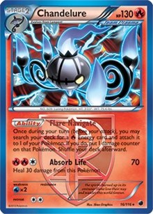 Chandelure (16 116) (Theme Deck Exclusive) [Black & White: Plasma Freeze] Discount