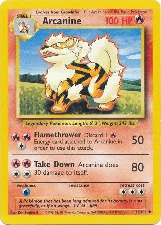 Arcanine (23 102) [Base Set Unlimited] Online now