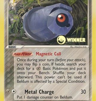 Beldum (022) (Winner Promo) [League & Championship Cards] For Cheap