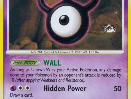 Unown W (80 146) [Diamond & Pearl: Legends Awakened] Sale