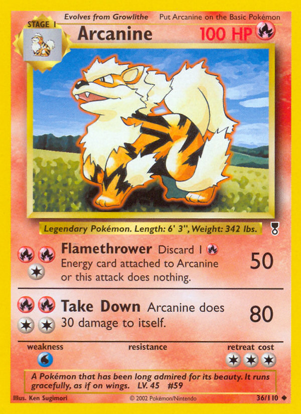 Arcanine (36 110) [Legendary Collection] Online Hot Sale