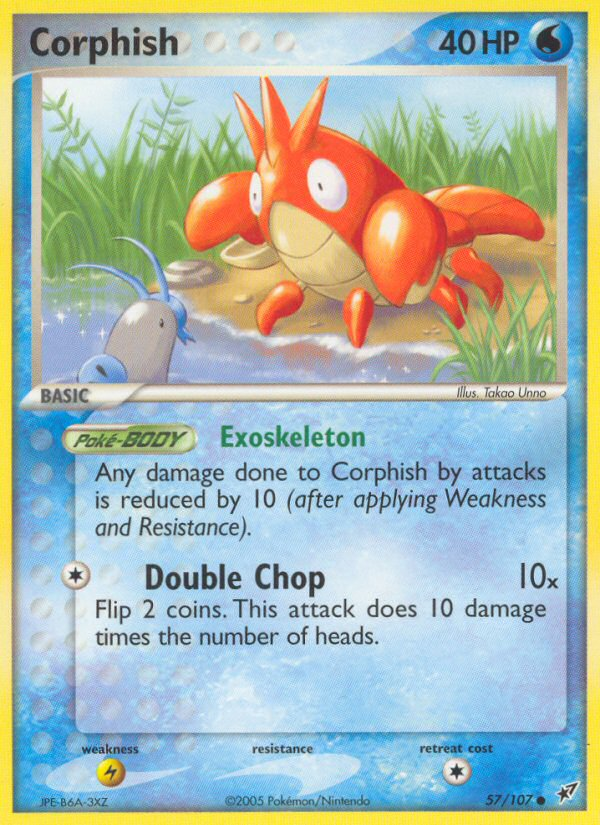 Corphish (57 107) [EX: Deoxys] Hot on Sale