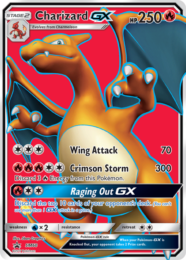 Charizard GX (SM60) (Jumbo Card) [Sun & Moon: Black Star Promos] Online Sale