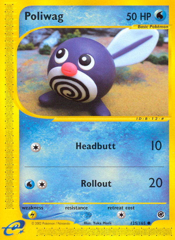 Poliwag (125 165) [Expedition: Base Set] Online Hot Sale