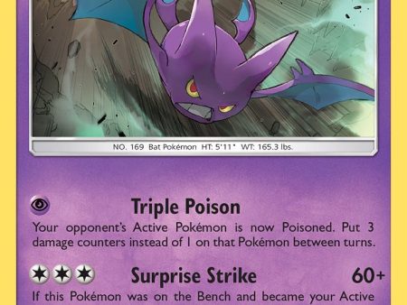 Crobat (56 149) (Cosmos Holo) (Blister Exclusive) [Sun & Moon: Base Set] Online now