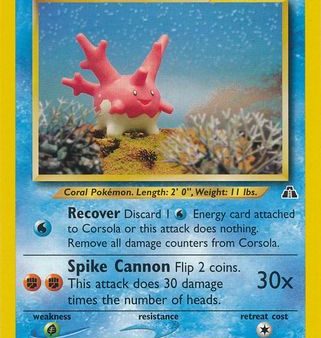 Corsola (37 75) [Neo Discovery Unlimited] Cheap