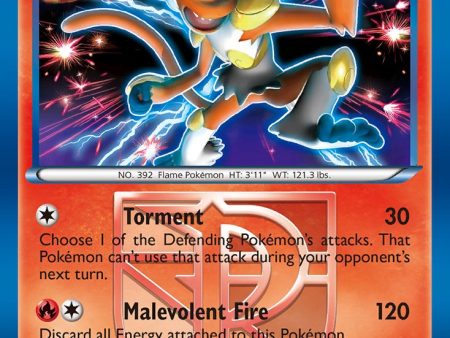 Infernape (17 135) (Theme Deck Exclusive) [Black & White: Plasma Storm] Discount