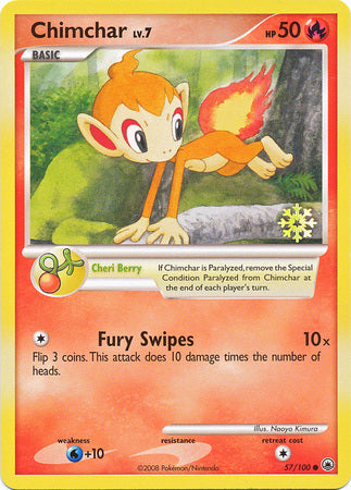 Chimchar (57 100) [Countdown Calendar Promos] Hot on Sale