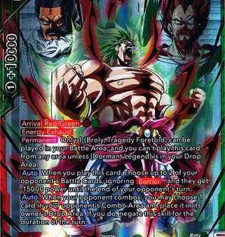 Broly, Tragedy Foretold (SPR) [BT7-115] Supply