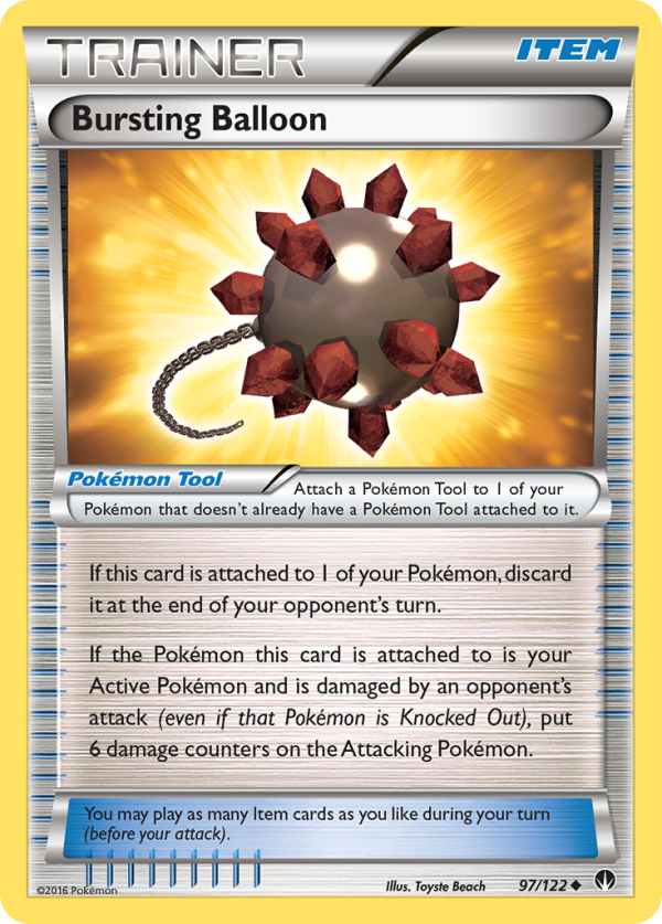 Bursting Balloon (97 122) [XY: BREAKpoint] Online Sale