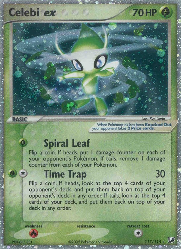 Celebi ex (117 115) [EX: Unseen Forces] Hot on Sale