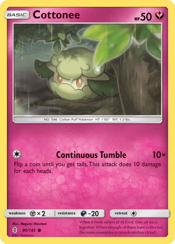 Cottonee (90 145) [Sun & Moon: Guardians Rising] Supply