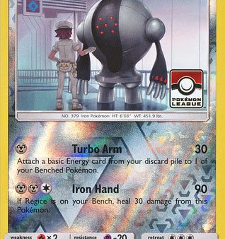 Registeel (68 111) (League Promo) [Sun & Moon: Crimson Invasion] Sale