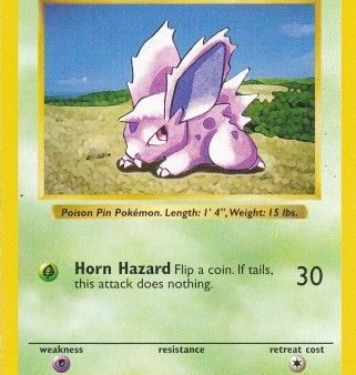 Nidoran (55 102) (Male) [Base Set Shadowless Unlimited] For Cheap