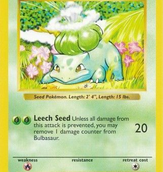 Bulbasaur (44 102) [Base Set Shadowless Unlimited] Online