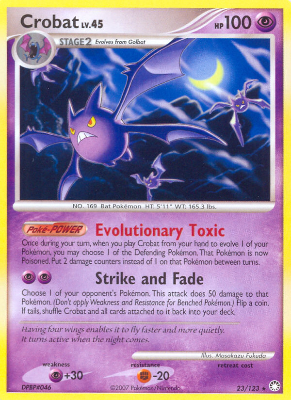 Crobat (23 123) [Diamond & Pearl: Mysterious Treasures] Discount