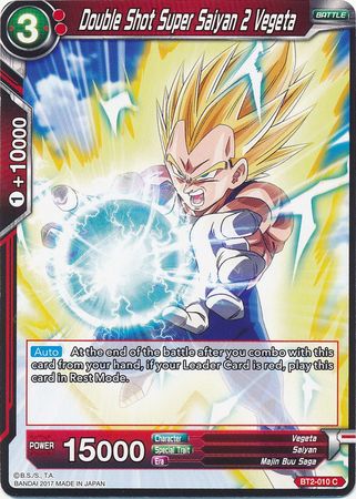 Double Shot Super Saiyan 2 Vegeta [BT2-010] Online Sale