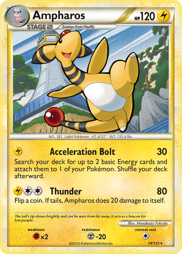 Ampharos (14 123) [HeartGold & SoulSilver: Base Set] For Cheap