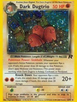 Dark Dugtrio (6 82) [Team Rocket Unlimited] Cheap