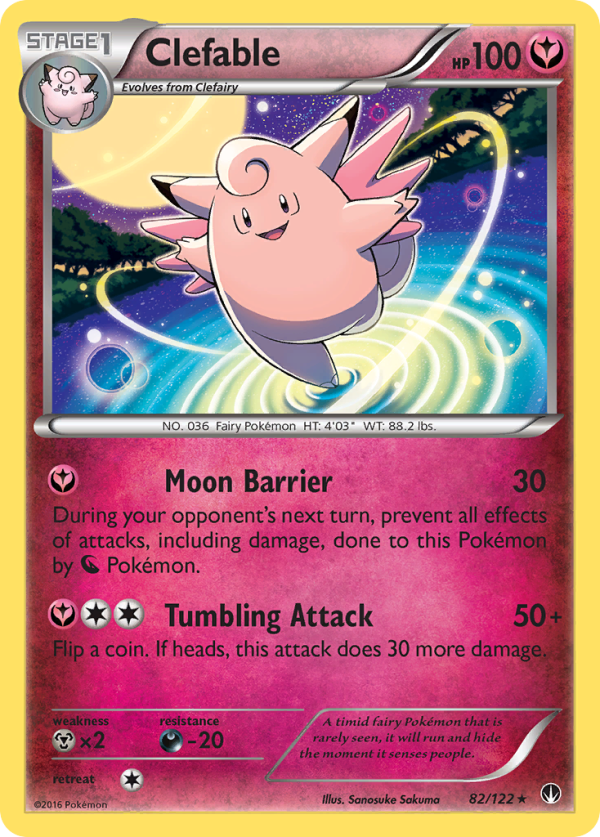 Clefable (82 122) [XY: BREAKpoint] Fashion