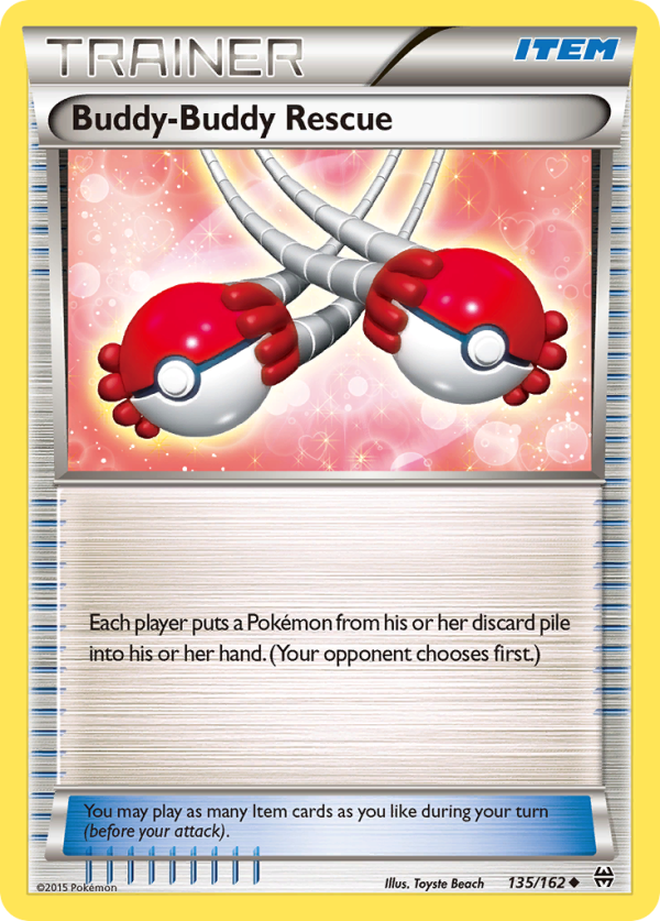 Buddy-Buddy Rescue (135 162) [XY: BREAKthrough] Online Sale