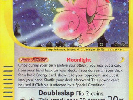 Clefable (7 165) [Expedition: Base Set] For Sale