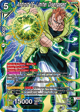 Android 16, Limiter Disengaged (BT14-149) [Cross Spirits] For Discount