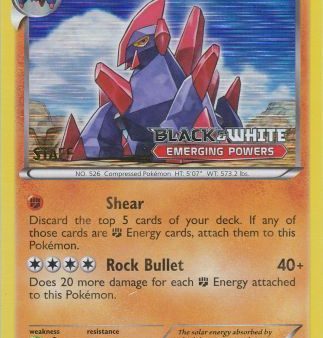 Gigalith (53 98) (Staff Prerelease Promo) [Black & White: Black Star Promos] Online now