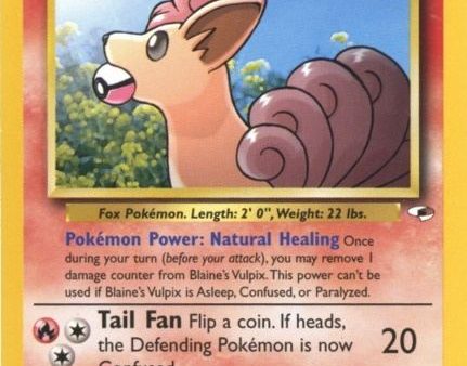 Blaine s Vulpix (65 132) [Gym Heroes Unlimited] For Cheap