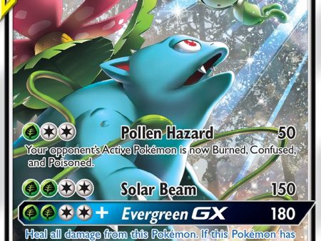 Celebi & Venusaur GX (SM167) [Sun & Moon: Black Star Promos] For Cheap