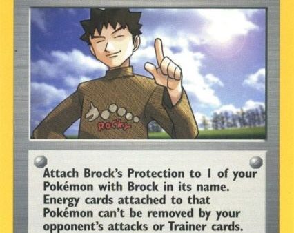 Brock s Protection (101 132) [Gym Challenge Unlimited] on Sale