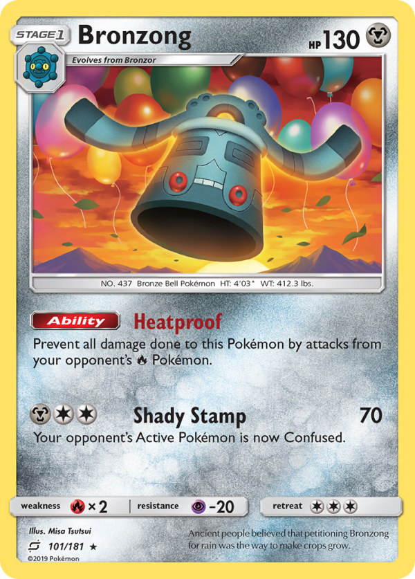 Bronzong (101 181) [Sun & Moon: Team Up] Fashion