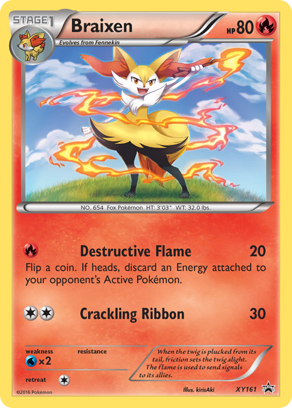 Braixen (XY161) [XY: Black Star Promos] Online now